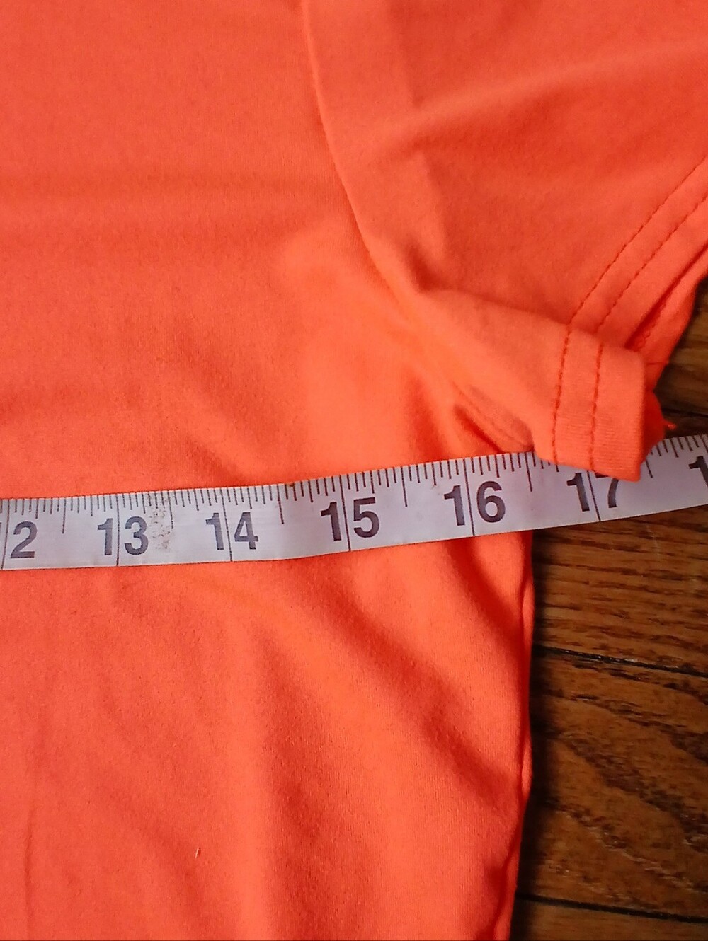 SHEIN bright orange crop top - Picture 6 of 7